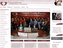 Tablet Screenshot of glenrockgp.com.au